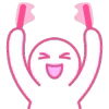 Эмодзи Pink Purple для Telegram — скачать