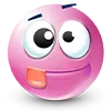 😛 Эмодзи «🥰 Набор эмоджи с розовыми смайликами» для Telegram