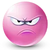 😠 Эмодзи «🥰 Набор эмоджи с розовыми смайликами» для Telegram