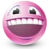 😀 Эмодзи «🥰 Набор эмоджи с розовыми смайликами» для Telegram