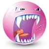 🦇 Эмодзи «🥰 Набор эмоджи с розовыми смайликами» для Telegram