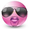 😎 Эмодзи «🥰 Набор эмоджи с розовыми смайликами» для Telegram
