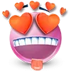 🥰 Эмодзи «🥰 Набор эмоджи с розовыми смайликами» для Telegram