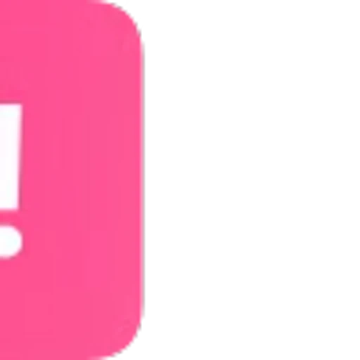 ❗️ Эмодзи «Розовые буквы, таблички» для Telegram