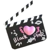 💘 Эмодзи «Pink Amp Black» для Telegram
