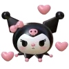 💘 Эмодзи «Pink Amp Black» для Telegram