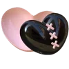 💘 Эмодзи «Pink Amp Black» для Telegram