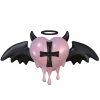 💘 Эмодзи «Pink Amp Black» для Telegram