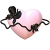 💘 Эмодзи «Pink Amp Black» для Telegram