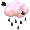 💘 Эмодзи «Pink Amp Black» для Telegram