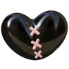 💘 Эмодзи «Pink Amp Black» для Telegram