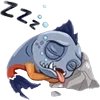 😴 Эмодзи «Piranha Emotes Pack» для Telegram