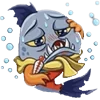 🤒 Эмодзи «Piranha Emotes Pack» для Telegram