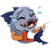🤣 Эмодзи «Piranha Emotes Pack» для Telegram