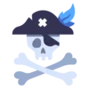 🏴‍☠️ Эмодзи «Pirate» для Telegram