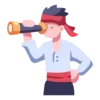🏴‍☠️ Эмодзи «Pirate» для Telegram