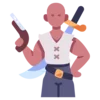 🏴‍☠️ Эмодзи «Pirate» для Telegram