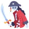Эмодзи Pirate для Telegram — скачать