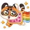 🌈 Эмодзи «Пирожок» для Telegram