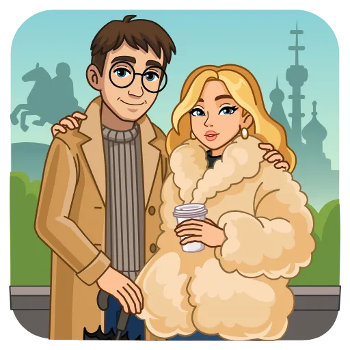 👩‍❤️‍👨 Эмодзи «Питер и Москва» для Telegram