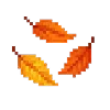 🍂 Эмодзи «Pixelautumn» для Telegram