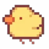 🐥 Эмодзи «Pixel Duck» для Telegram