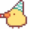 🐥 Эмодзи «Pixel Duck» для Telegram