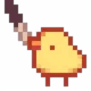 🐥 Эмодзи «Pixel Duck» для Telegram