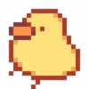 🐥 Эмодзи «Pixel Duck» для Telegram