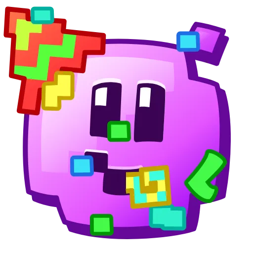 🥳 Эмодзи «Pixel Emoji - пиксель» для Telegram