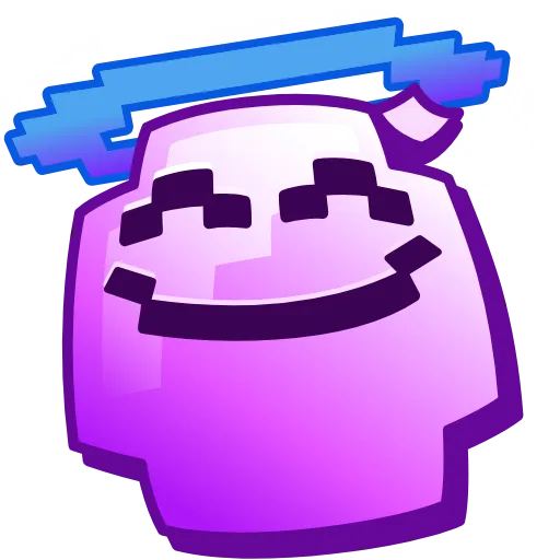 😇 Эмодзи «Pixel Emoji - пиксель» для Telegram