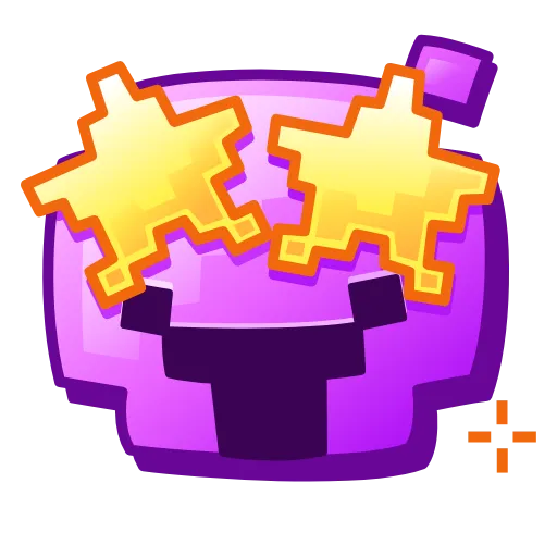 🤩 Эмодзи «Pixel Emoji - пиксель» для Telegram