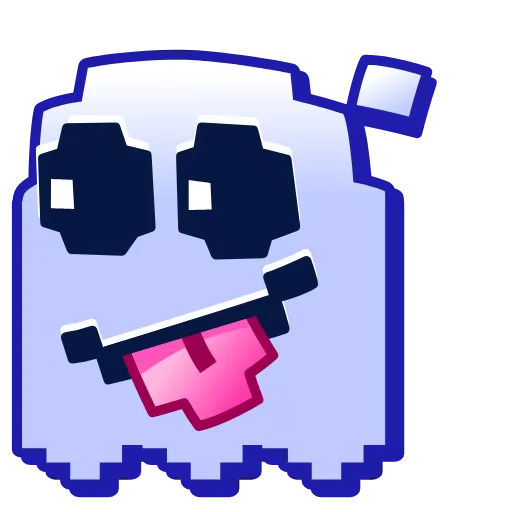 👻 Эмодзи «Pixel Emoji - пиксель» для Telegram