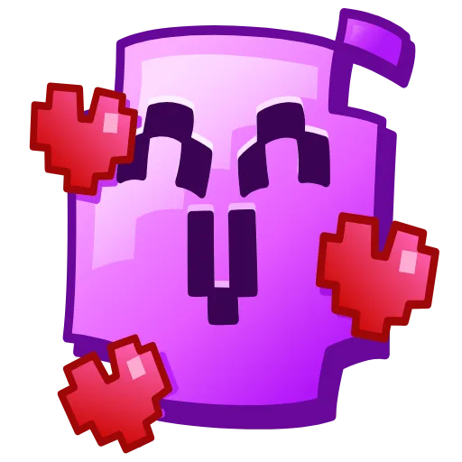 🥰 Эмодзи «Pixel Emoji - пиксель» для Telegram