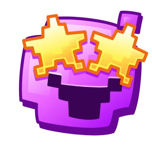 🤩 Стикер «Pixel Emoji Stickers» для Telegram