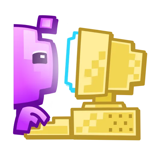 🧑‍💻 Стикер «Pixel Emoji Stickers» для Telegram