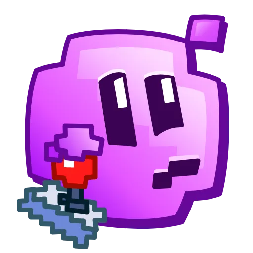 👾 Стикер «Pixel Emoji Stickers» для Telegram