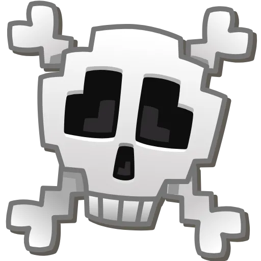 ☠️ Стикер «Pixel Emoji Stickers» для Telegram