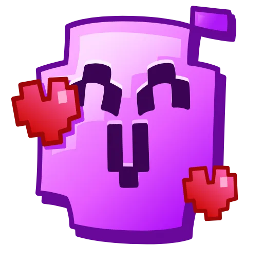 🥰 Стикер «Pixel Emoji Stickers» для Telegram