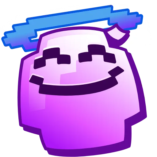 😇 Стикер «Pixel Emoji Stickers» для Telegram