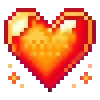 🧡 Эмодзи «🩷 Набор эмоджи к пиксельными сердечками» для Telegram