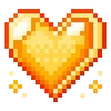 🧡 Эмодзи «🩷 Набор эмоджи к пиксельными сердечками» для Telegram