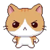 😤 Эмодзи «🕺 Pixel Cat - пиксельные котики» для Telegram