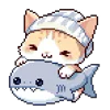 😄 Эмодзи «🕺 Pixel Cat - пиксельные котики» для Telegram