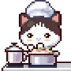 👨‍🍳 Эмодзи «🕺 Pixel Cat - пиксельные котики» для Telegram