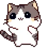 Эмодзи 🕺 Pixel Cat - пиксельные котики для Telegram — скачать