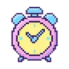 ⏰ Эмодзи «Пиксельные эмодзи в пастельном стиле» для Telegram