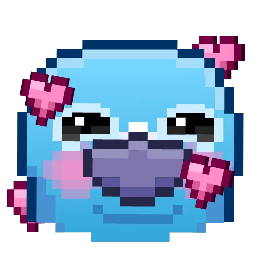 🥰 Эмодзи «Pixel Pigeon Emoji» для Telegram