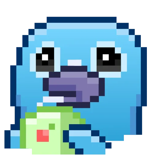 🧃 Эмодзи «Pixel Pigeon Emoji» для Telegram