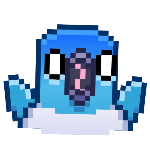 😱 Эмодзи «Pixel Pigeon Emoji» для Telegram